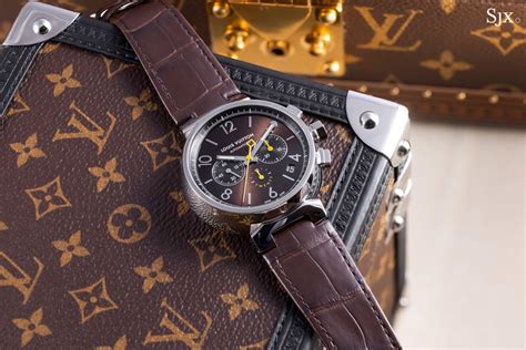 louis vuitton watch roll replica|louis vuitton chronograph watch.